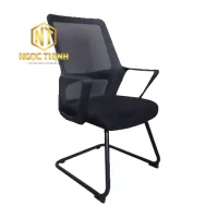 Ghế họp khung tựa nhựa bọc vải lưới, đệm mút bọc vải lưới GL418